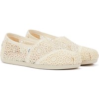 Toms Apargata Crochet Natural Espadrilles Damen Beige Sandale Toms Apargata Crochet Natural Espadrilles Damen Beige Sandale