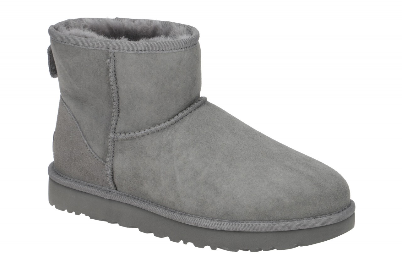 UGG CLASSIC MINI II 1016222 grey grau - Winterstiefel f?r Damen von UGG