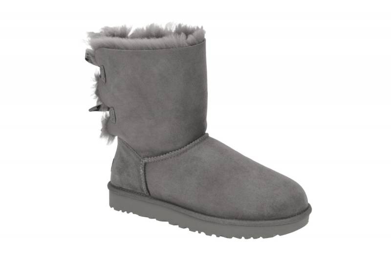 UGG BAILEY BOW II 1016225 GREY grau - Winterstiefel f?r Damen von UGG