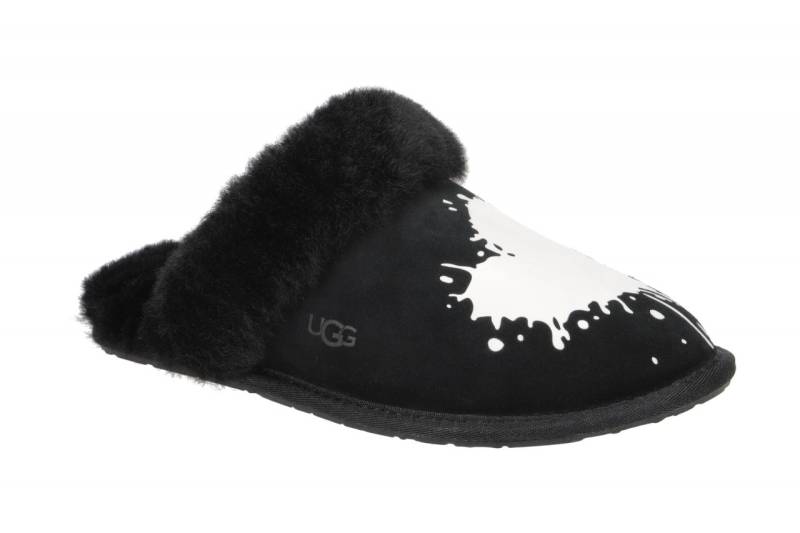 UGG SCUFFETTE II VALENTINE 1129294 BLK schwarz - bequeme Pantolette f?r Damen von UGG