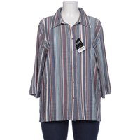 Ulla Popken Damen Bluse, blau, Gr. 46