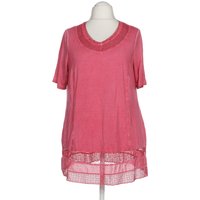 Ulla Popken Damen Bluse, pink, Gr. 42