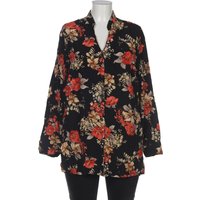 Ulla Popken Damen Bluse, schwarz, Gr. 46