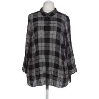 Ulla Popken Damen Bluse, schwarz, Gr. 50