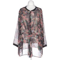 Ulla Popken Damen Bluse, schwarz, Gr. 54