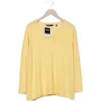 Ulla Popken Damen Pullover, gelb, Gr. 50