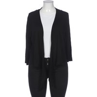 Ulla Popken Damen Strickjacke, schwarz, Gr. 46
