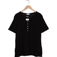 Ulla Popken Damen T-Shirt, schwarz, Gr. 50