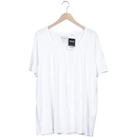 Ulla Popken Damen T-Shirt, weiß, Gr. 46