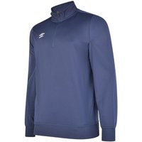 Umbro Herren Club Essential Sweatshirt mit halbem Reißverschluss (Dark Navy)