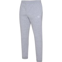 Umbro Herren Club Leisure Jogginghose (Grau meliert/Weiß)