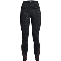 Under Armour Rush gedruckte Frauen schwarze Leggings
