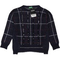 United Colors OF Benetton Mädchen Pullover, marineblau, Gr. 140