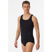 Unterhemden 2er-Pack Feinripp schwarz - Original Classics 9 von Schiesser