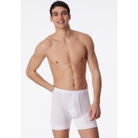 Unterhose kurz mit Eingriff Doppelripp weiß - Original Classics 5 von Schiesser