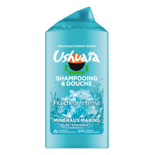 Ushuaïa Herren Dusch-Shampoo, Mineralien, Meeresmineralien, 300 ml von Ushuaia