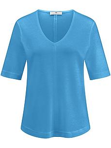V-Shirt Peter Hahn blau