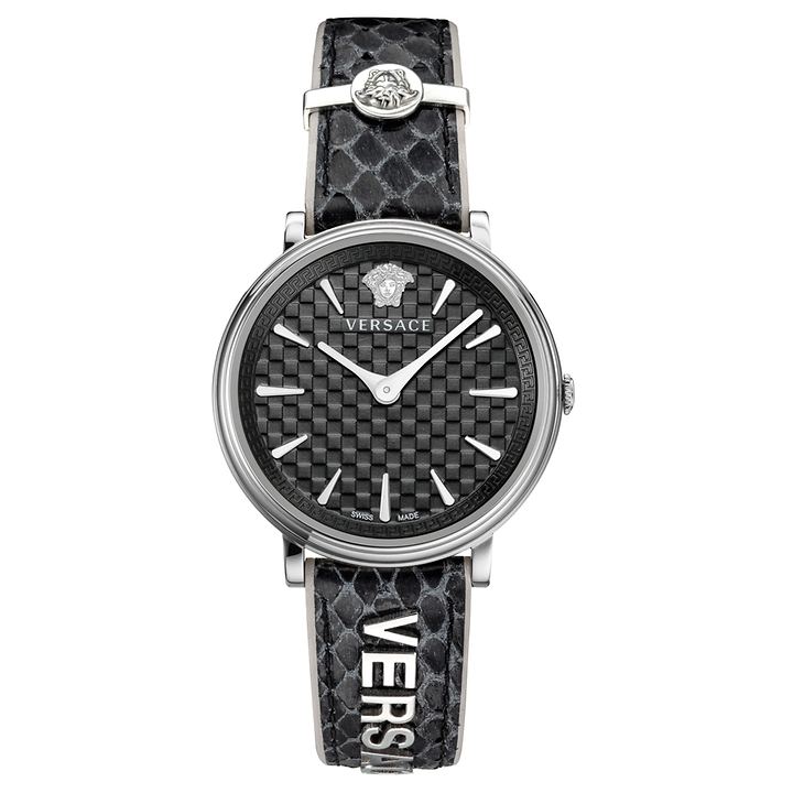 Versace-Uhr 'V-Circle' silber von Versace