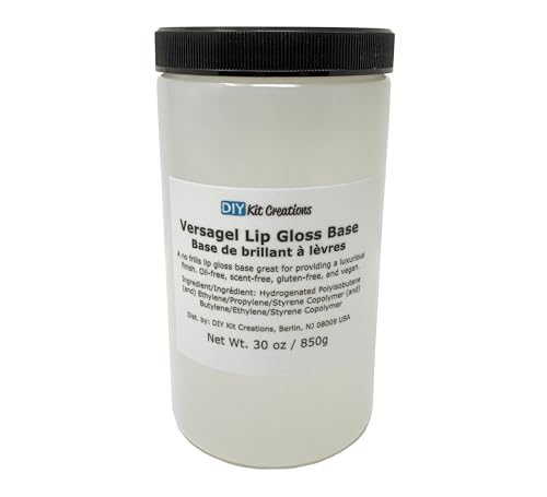 Versagel ME 750 Lip Gloss Base Lipgloss-Gelbasis 850g (30 oz) von DIY Kit Creations