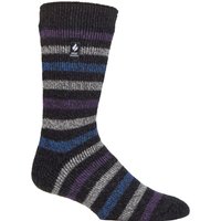 Wärmehalter - Herren Extra Dicke Thermosocken für den Winter | Warme Flauschige Fleece Isolierte Socken | Geschenke für Männer - Charcoal (Dublin)