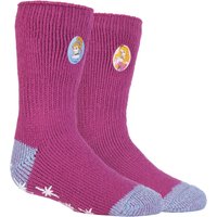 Wärmehalter - Kinder-Charakter rutschfeste 2.3 TOG Winter warme thermische Pantoffel Socken mit Greifern - Disney Princess