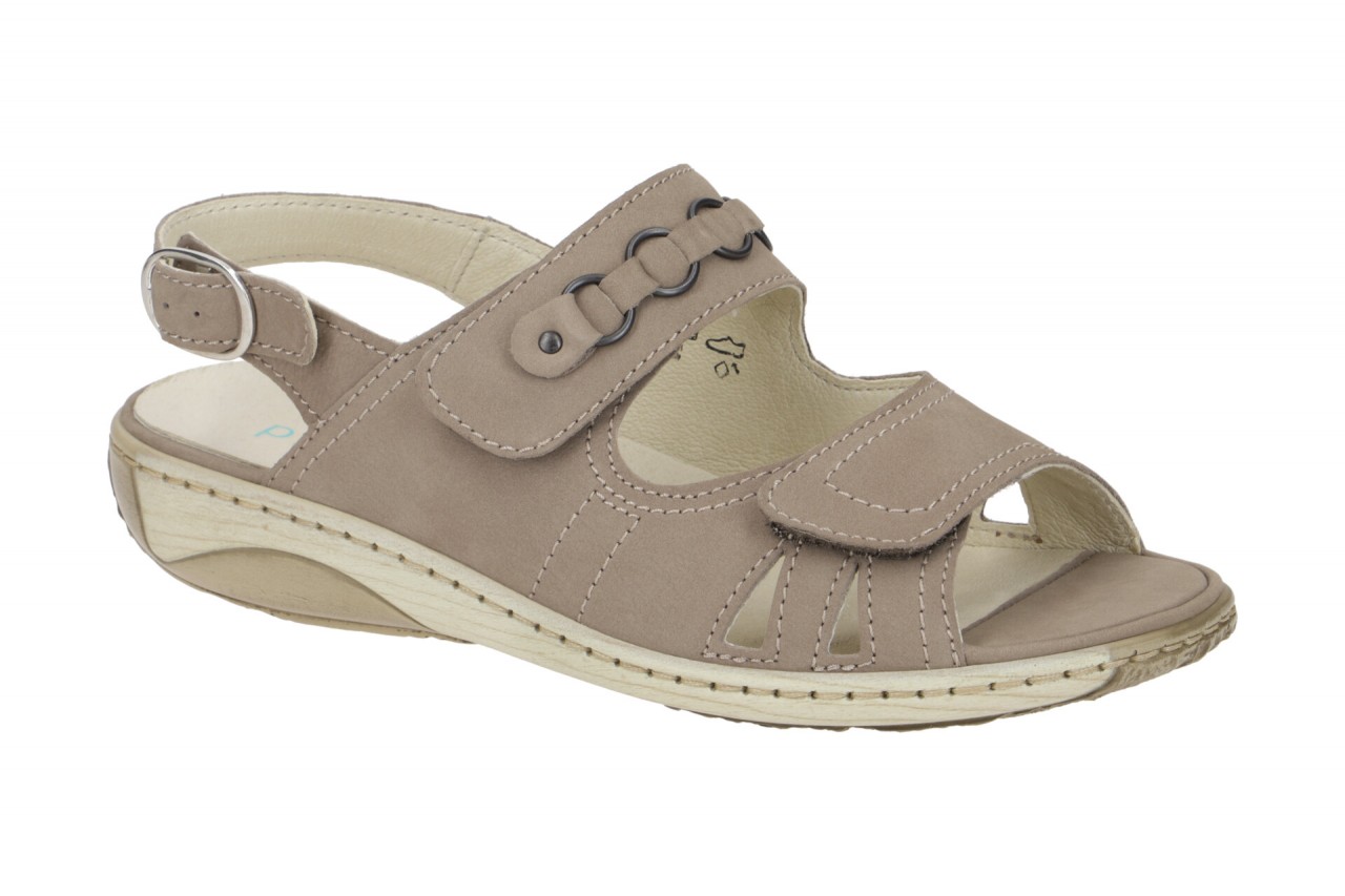 Waldl?ufer GARDA 210004 191 060 taupe - Sandalette f?r Damen von Waldl?ufer