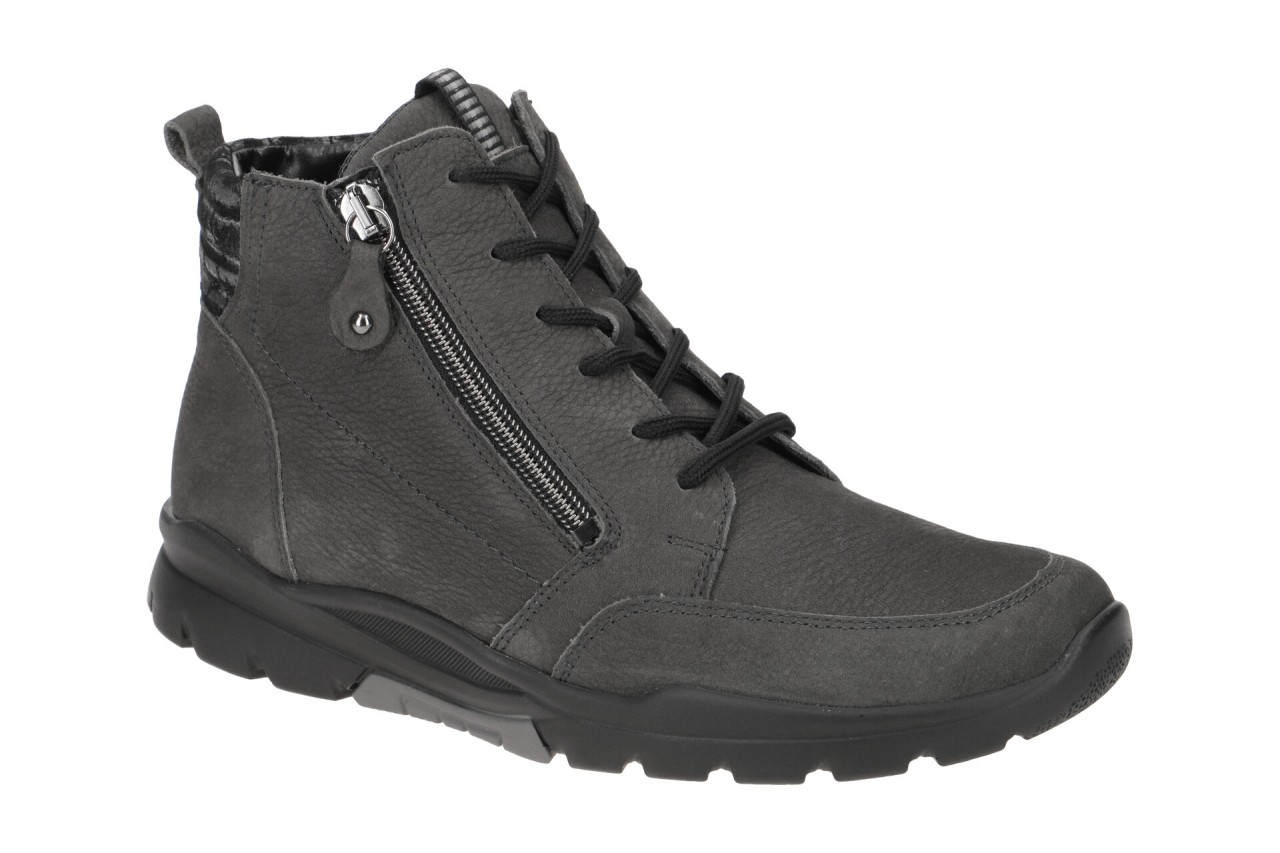 Waldl?ufer HARUKA 345802 200 696 dunkel-grau - Winterstiefelette f?r Damen von Waldl?ufer