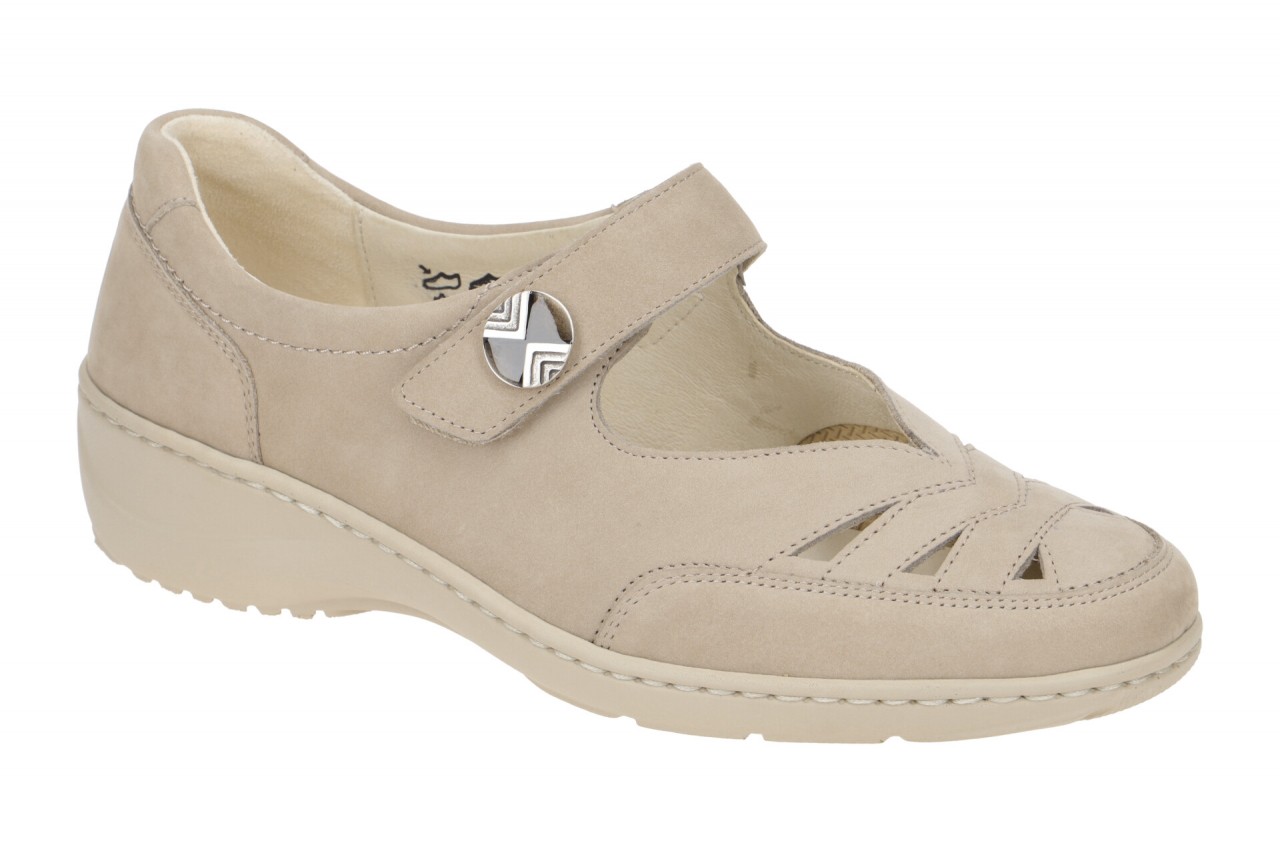 Waldl?ufer KYA 607309 191 094 beige - Mary-Jane Ballerina von Waldl?ufer