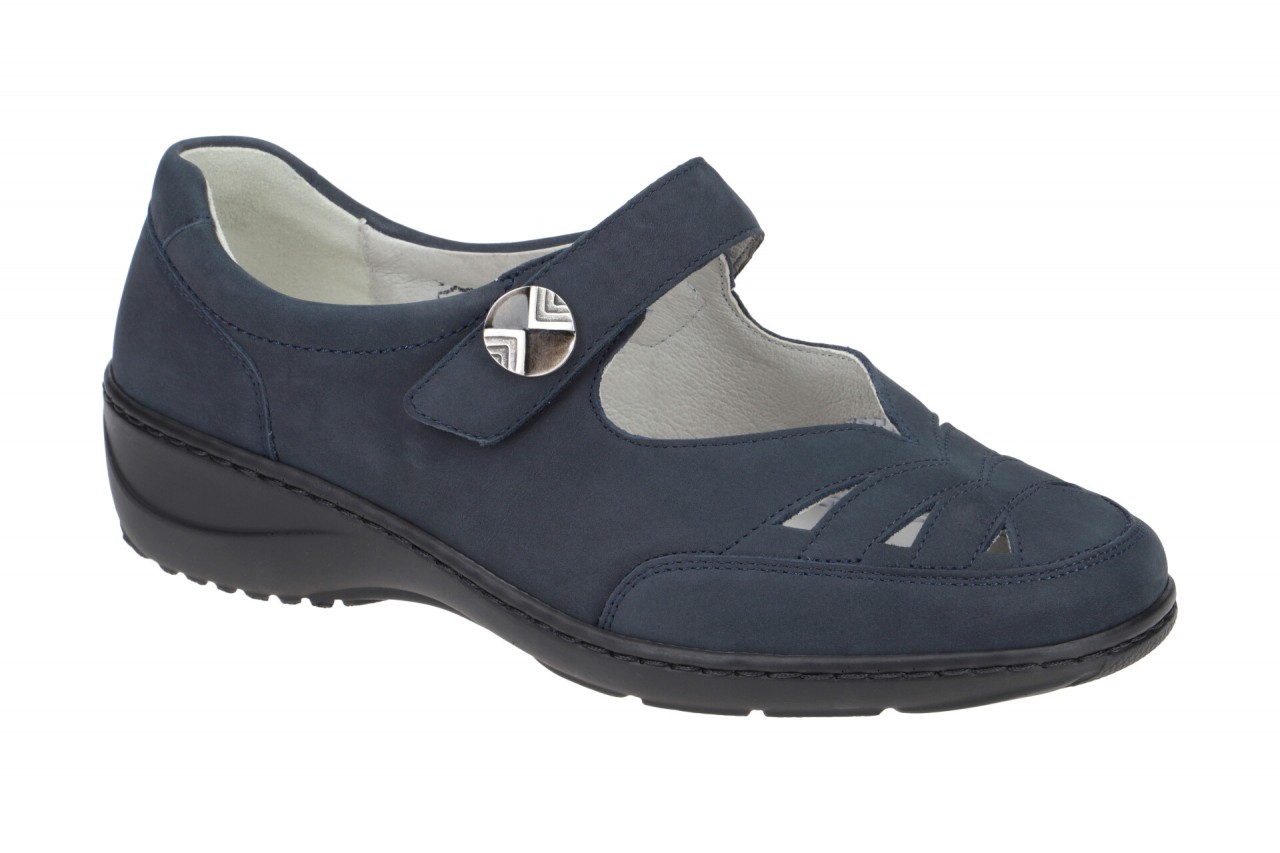 Waldl?ufer KYA 607309 191 217 dunkel-blau - Mary-Jane Ballerina von Waldl?ufer