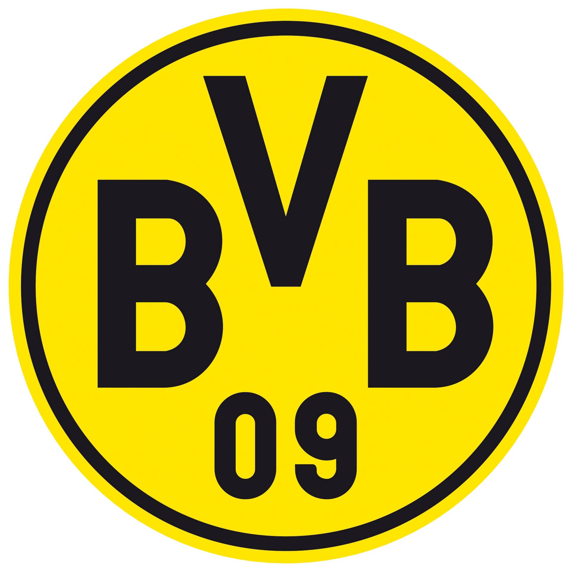 Wall-Art Wandtattoo "Fußball Logo Borussia Dortmund" von Wall-Art