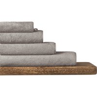 Waschlappen Milano 16x22 silber - SCHIESSER Home 16*22 von Schiesser