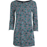 Weird Fish - "Charlotte" Tunika Baumwolle aus biologischem Anbau für Damen (Marineblau)