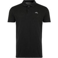 Weird Fish - "Miles" Poloshirt Baumwolle aus biologischem Anbau für Herren (Schwarz)