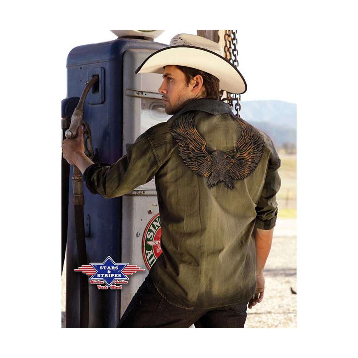 Westernhemd -Dave- von Stars&Stripes von Stars & Stripes