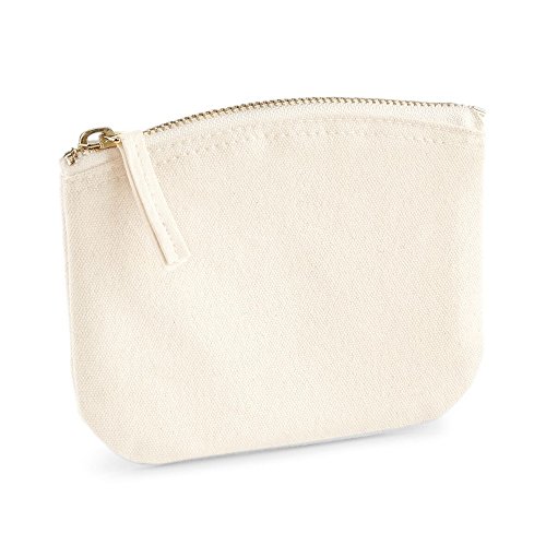 Westford Mill EarthAware Organic Spring Purse Beige Natural 14,5 x 11 cm von Westford Mill