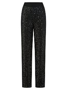 Wide Fit-Hose Anna Aura schwarz