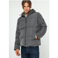Wittchen Herren-Steppjacke mit Monogramm, Graphit-Polyester