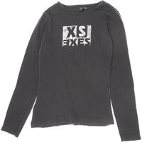 XS Exes Mädchen Langarmshirt, grün, Gr. 140 XS Exes Mädchen Langarmshirt, grün, Gr. 140