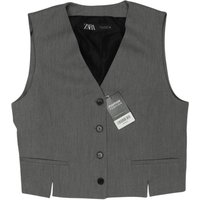 Zara Damen Weste, grau, Gr. 38 Zara Damen Weste, grau, Gr. 38
