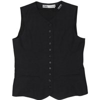 Zara Damen Weste, schwarz, Gr. 42