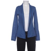 Zero Damen Strickjacke, blau, Gr. 34