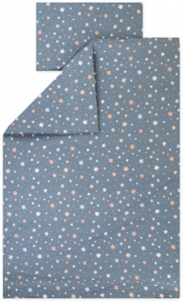 Zöllner Jersey Bettwäsche Shiny Stars 100x135 cm