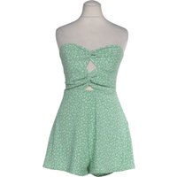 bershka Damen Jumpsuit/Overall, grün, Gr. 38