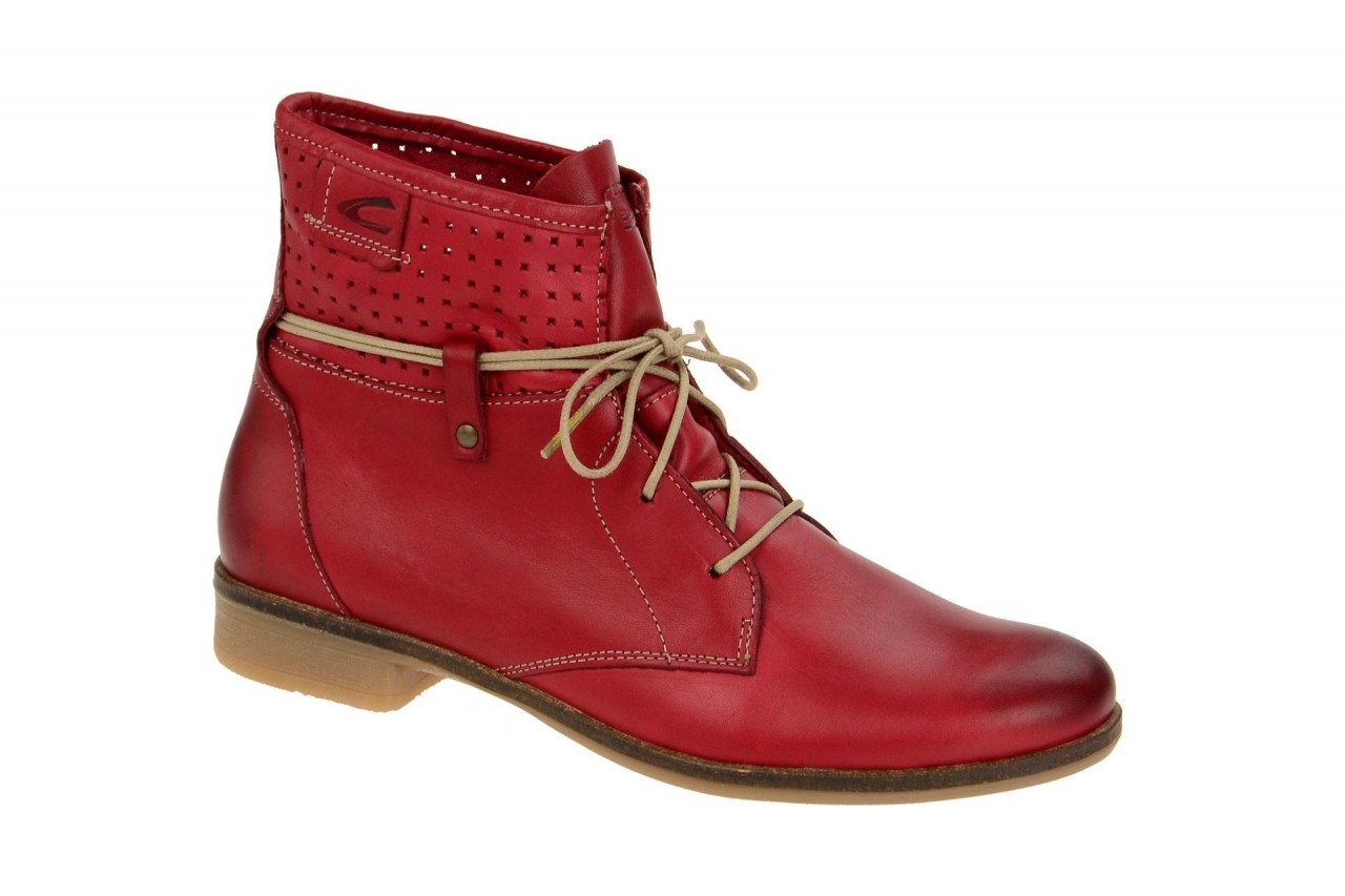 camel active SANTANA 70 766.70.11 rot - Stiefeletten f?r Damen von camel active