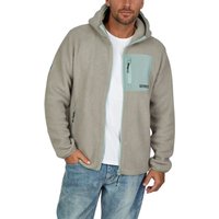 riverso Fleecejacke Herren mit Kapuze Regular Fit RIVLennox von riverso