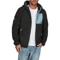 riverso Fleecejacke Herren mit Kapuze Regular Fit RIVLennox von riverso