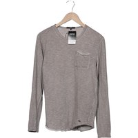 tigha Herren Langarmshirt, beige, Gr. 46