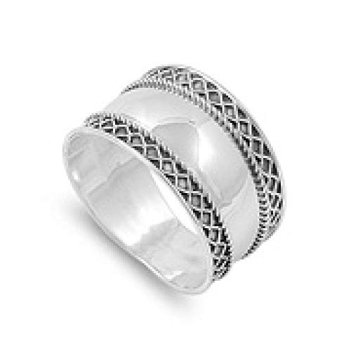 kleine Schätze - Damen-Ring/Verlobungsring - 925 Sterlingsilber -Bali von kleine Schätze