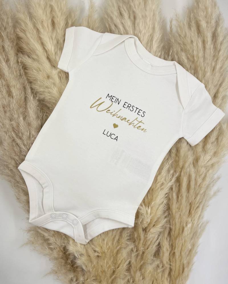 Personalisierter Body - Mein Erstes Weihnachten Baby- Inkl Name von kleineGlucksmomente