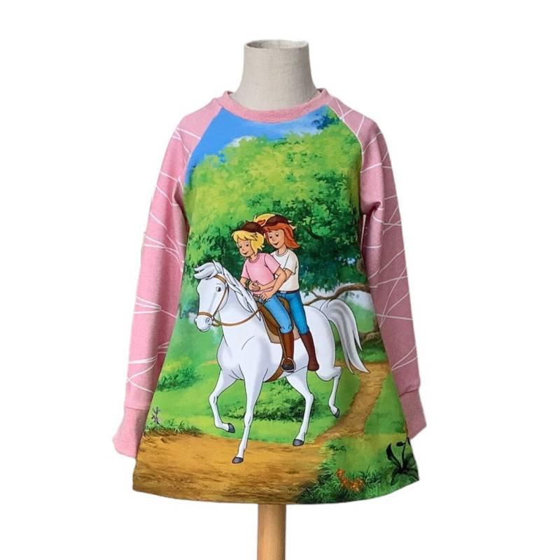 Bibi Und Tina Tunika Shirt Jersey in Wunschgröße Bis Gr. 116 von kleineStoffeule